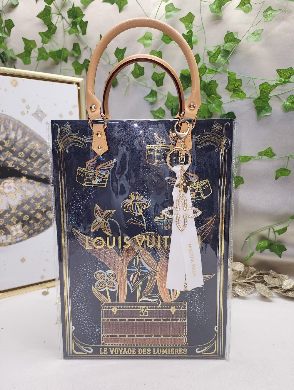 Authentic Louis Vuitton Shopping Bag In PVC Tote